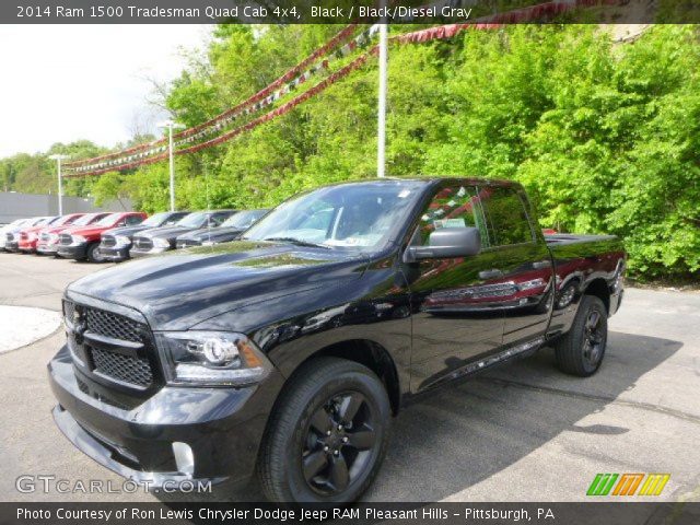 2014 Ram 1500 Tradesman Quad Cab 4x4 in Black