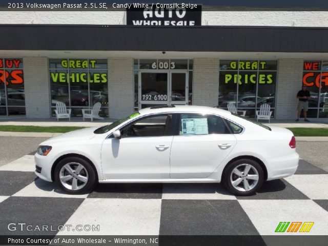 2013 Volkswagen Passat 2.5L SE in Candy White