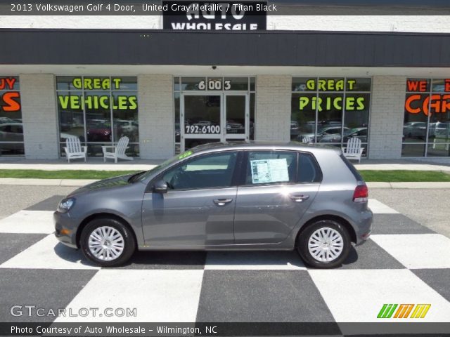 2013 Volkswagen Golf 4 Door in United Gray Metallic