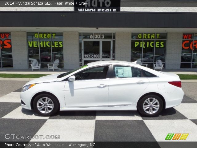 2014 Hyundai Sonata GLS in Pearl White