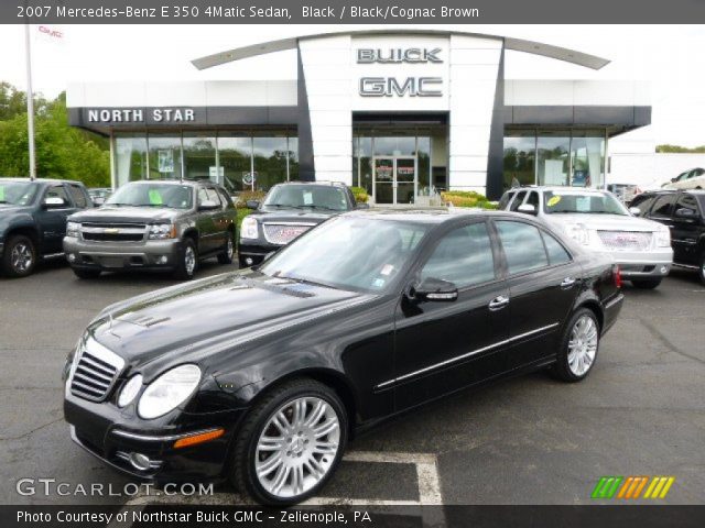 2007 Mercedes-Benz E 350 4Matic Sedan in Black
