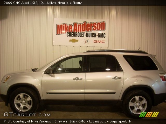 2009 GMC Acadia SLE in Quicksilver Metallic