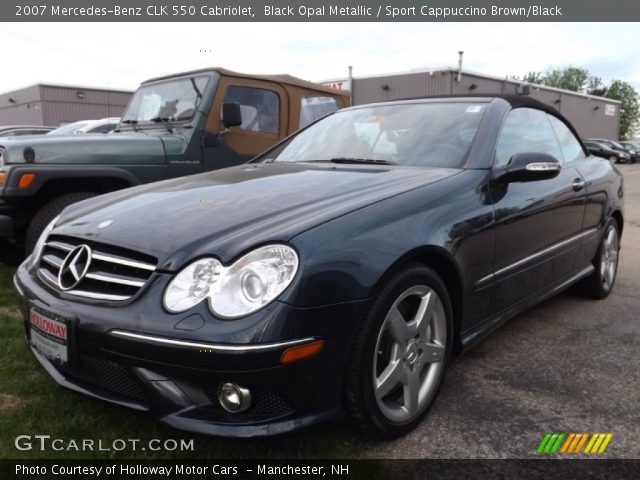 2007 Mercedes-Benz CLK 550 Cabriolet in Black Opal Metallic