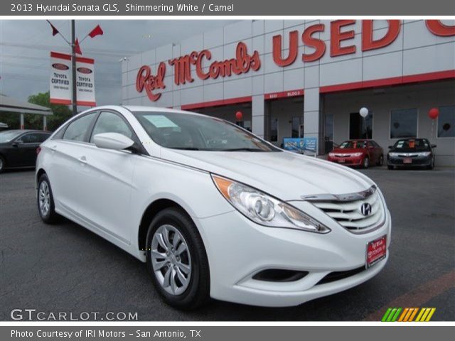2013 Hyundai Sonata GLS in Shimmering White