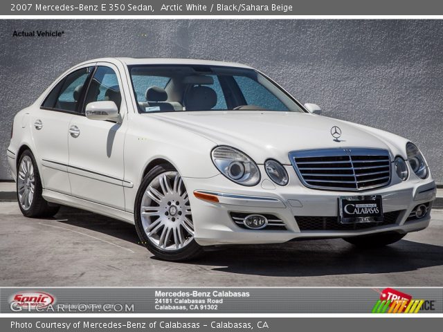 2007 Mercedes-Benz E 350 Sedan in Arctic White
