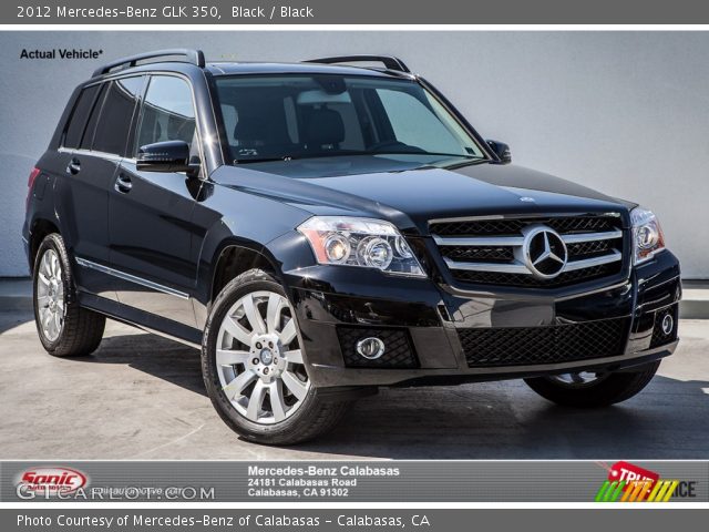 2012 Mercedes-Benz GLK 350 in Black