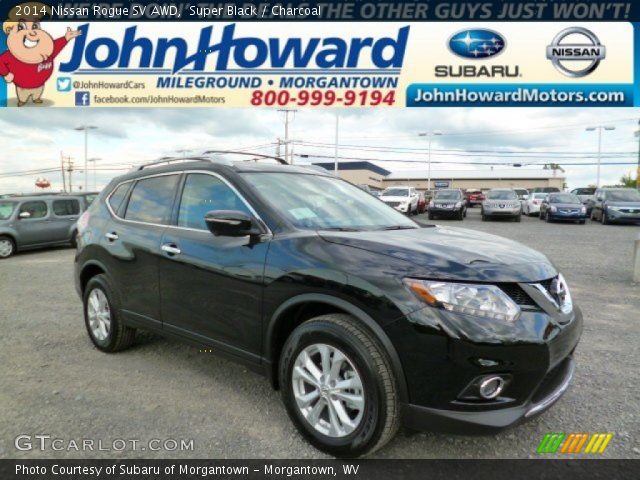 2014 Nissan Rogue SV AWD in Super Black