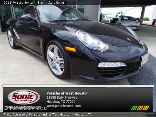 2011 Porsche Boxster  in Black