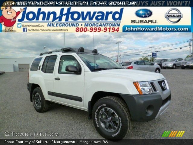 2014 Nissan Xterra PRO-4X 4x4 in Glacier White