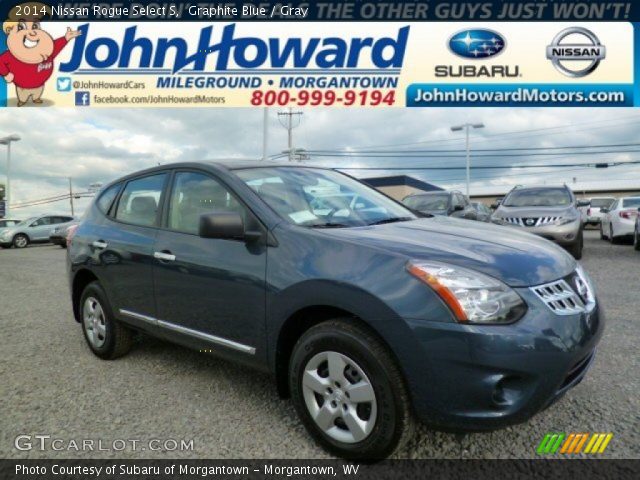2014 Nissan Rogue Select S in Graphite Blue