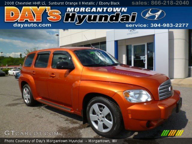 2008 Chevrolet HHR LS in Sunburst Orange II Metallic