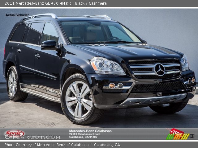 2011 Mercedes-Benz GL 450 4Matic in Black