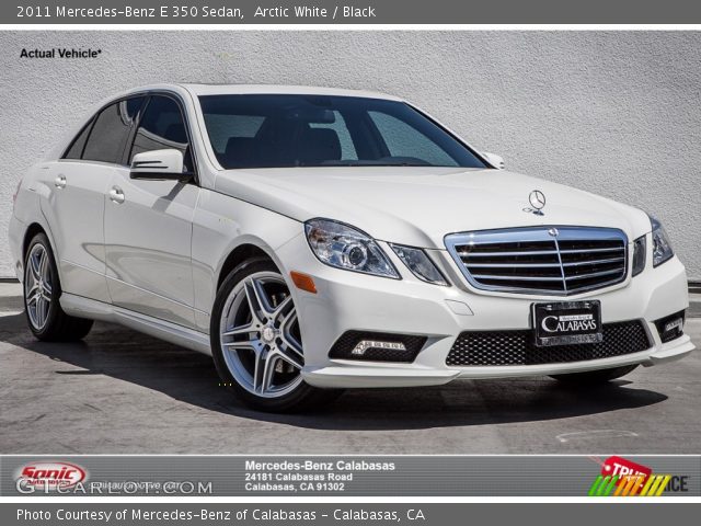 2011 Mercedes-Benz E 350 Sedan in Arctic White