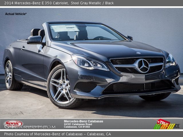 2014 Mercedes-Benz E 350 Cabriolet in Steel Gray Metallic