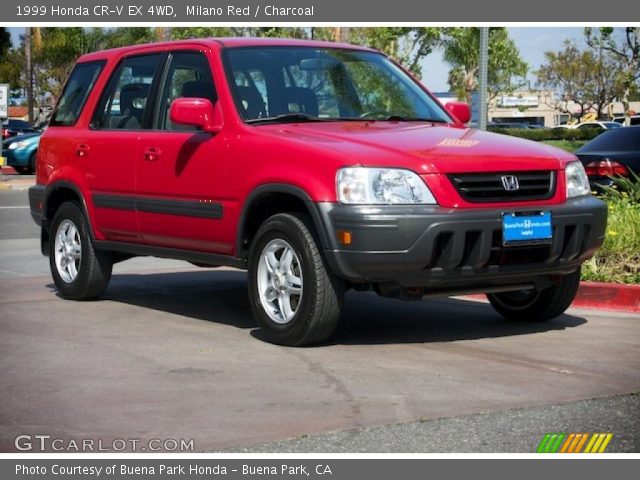 1999 Honda CR-V EX 4WD in Milano Red