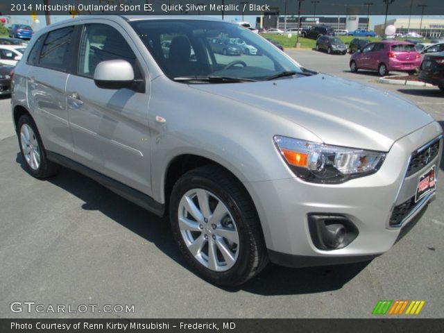 2014 Mitsubishi Outlander Sport ES in Quick Silver Metallic