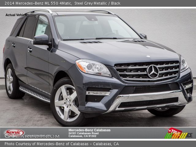 2014 Mercedes-Benz ML 550 4Matic in Steel Grey Metallic