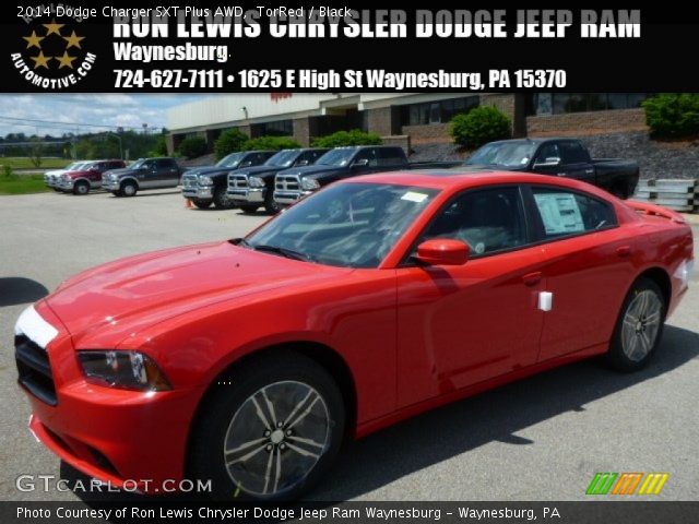 2014 Dodge Charger SXT Plus AWD in TorRed