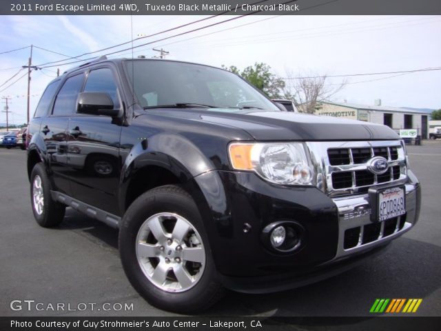 2011 Ford Escape Limited 4WD in Tuxedo Black Metallic