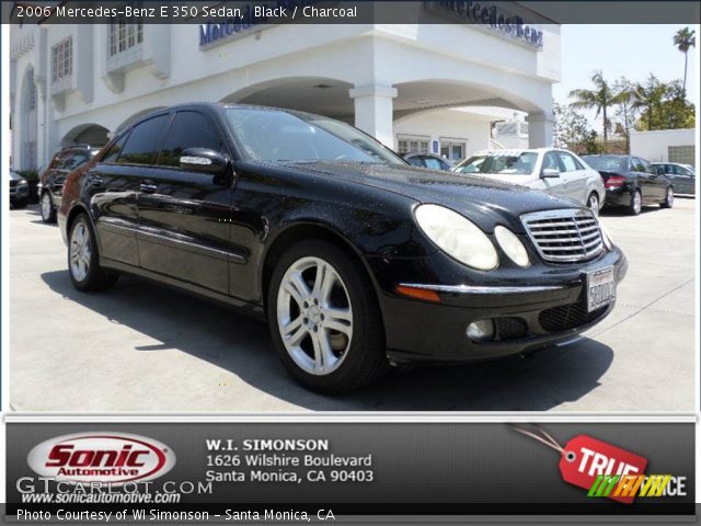 2006 Mercedes-Benz E 350 Sedan in Black