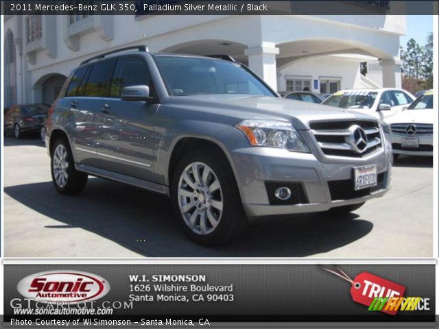 2011 Mercedes-Benz GLK 350 in Palladium Silver Metallic