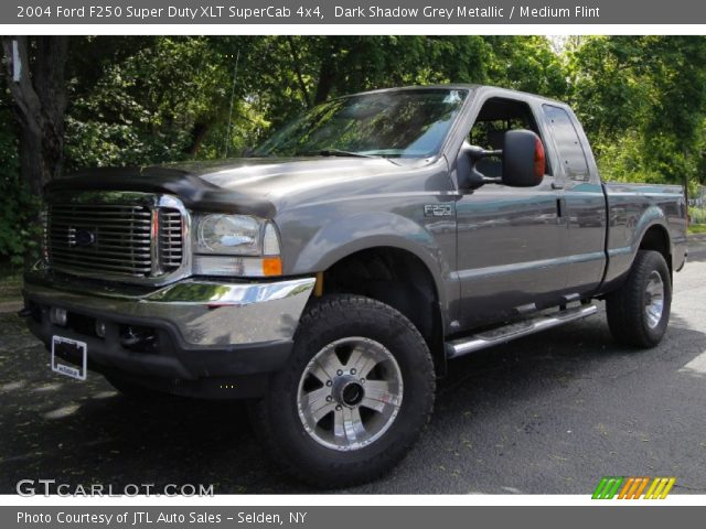 2004 Ford F250 Super Duty XLT SuperCab 4x4 in Dark Shadow Grey Metallic