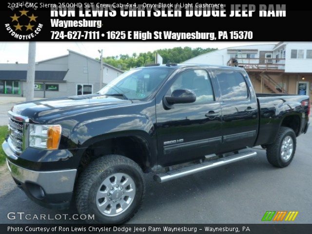 2014 GMC Sierra 2500HD SLT Crew Cab 4x4 in Onyx Black