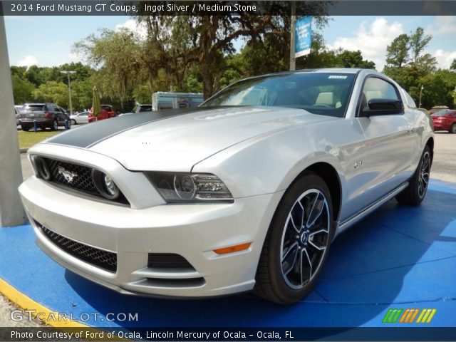2014 Ford Mustang GT Coupe in Ingot Silver
