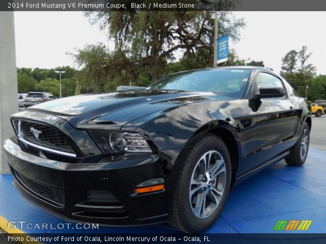 2014 Ford Mustang V6 Premium Coupe in Black