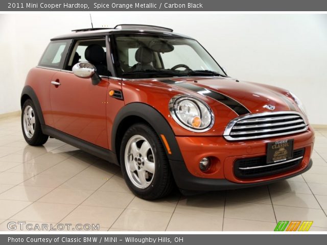 2011 Mini Cooper Hardtop in Spice Orange Metallic