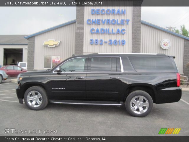 2015 Chevrolet Suburban LTZ 4WD in Black