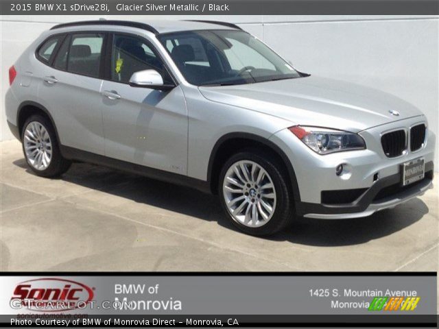 2015 BMW X1 sDrive28i in Glacier Silver Metallic