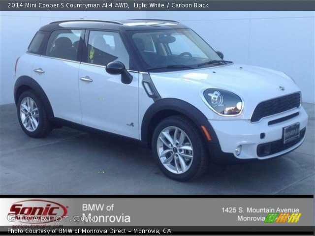 2014 Mini Cooper S Countryman All4 AWD in Light White