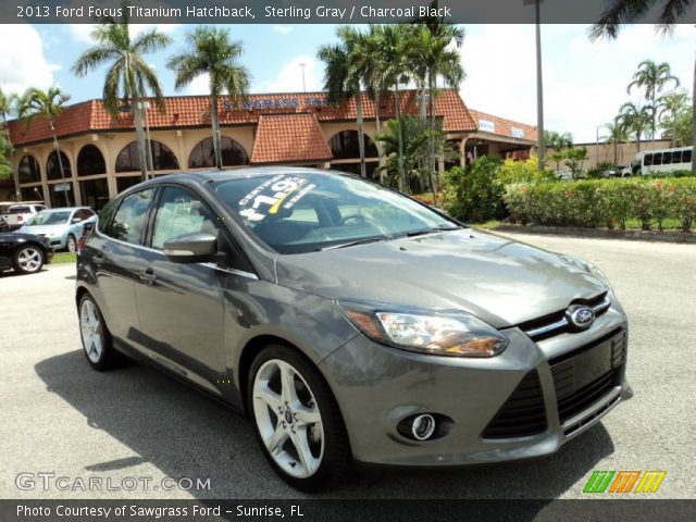 2013 Ford Focus Titanium Hatchback in Sterling Gray