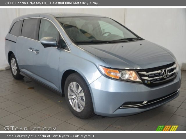 2014 Honda Odyssey EX in Celestial Blue Metallic