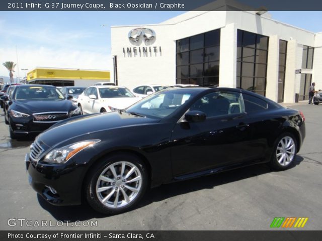 2011 Infiniti G 37 Journey Coupe in Black Obsidian