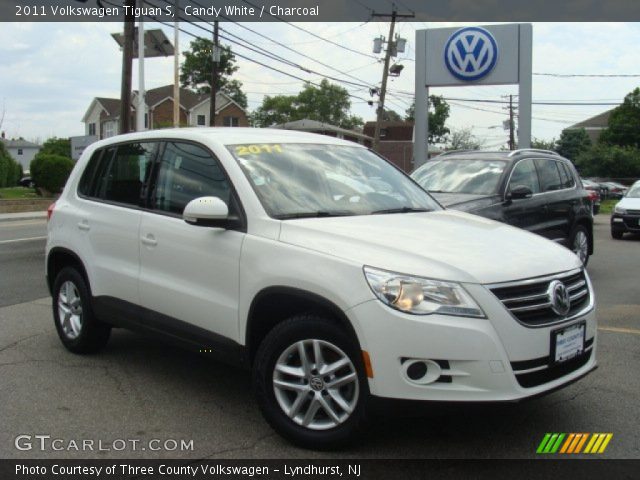 2011 Volkswagen Tiguan S in Candy White