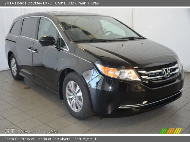 2014 Honda Odyssey EX-L in Crystal Black Pearl