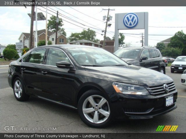 2012 Volkswagen Passat 2.5L SE in Black