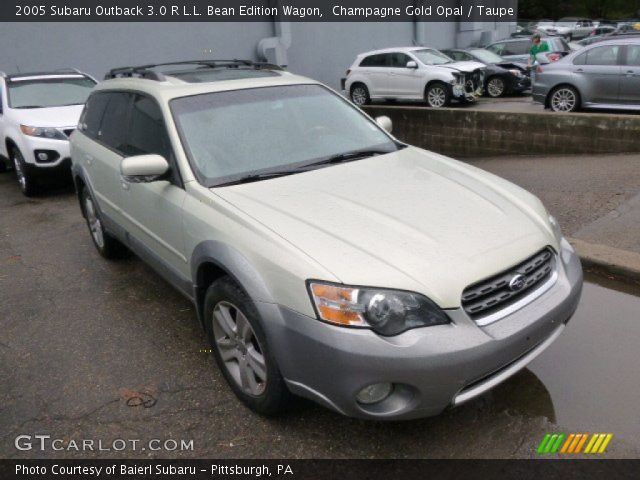 2005 Subaru Outback 3.0 R L.L. Bean Edition Wagon in Champagne Gold Opal