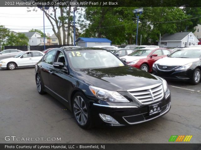 2012 Hyundai Genesis 5.0 Sedan in Black Noir Pearl