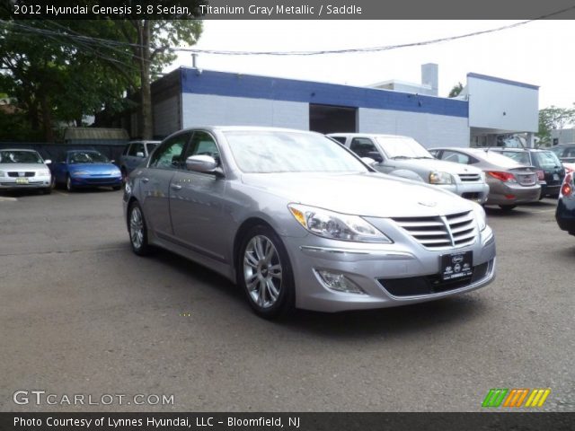 2012 Hyundai Genesis 3.8 Sedan in Titanium Gray Metallic
