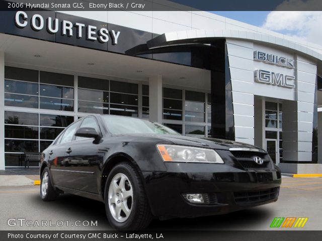 2006 Hyundai Sonata GLS in Ebony Black