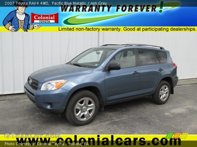 2007 Toyota RAV4 4WD in Pacific Blue Metallic