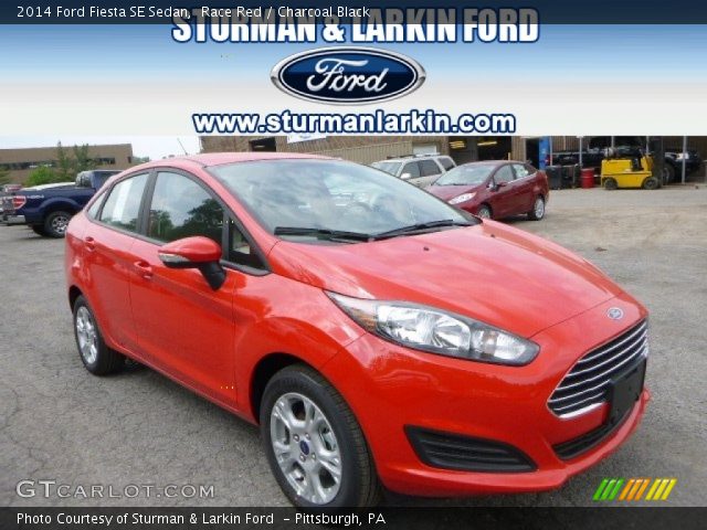 2014 Ford Fiesta SE Sedan in Race Red