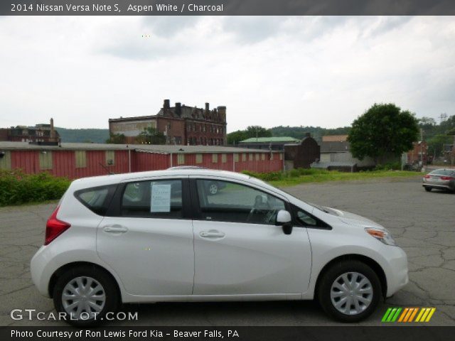 2014 Nissan Versa Note S in Aspen White