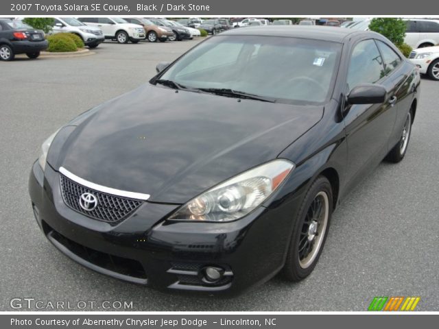 2007 Toyota Solara SE Coupe in Black