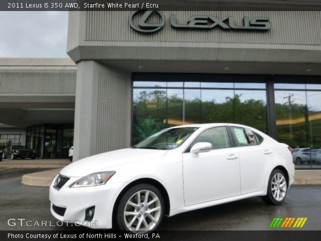 2011 Lexus IS 350 AWD in Starfire White Pearl