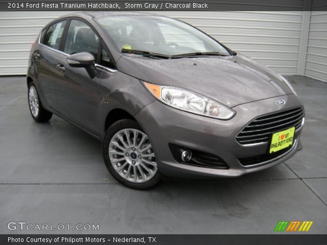 2014 Ford Fiesta Titanium Hatchback in Storm Gray