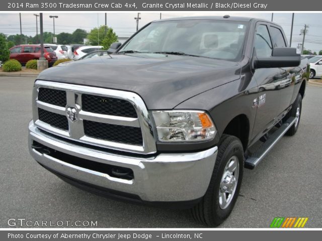 2014 Ram 3500 Tradesman Crew Cab 4x4 in Granite Crystal Metallic